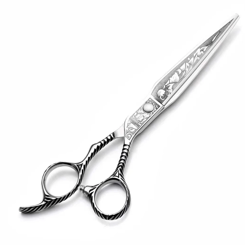 

6 Professional Hair Salon Structure Scissors Set Cutting Barber Haircut Thinning Shear Scissors Hairdressing Hair Tools Scissors