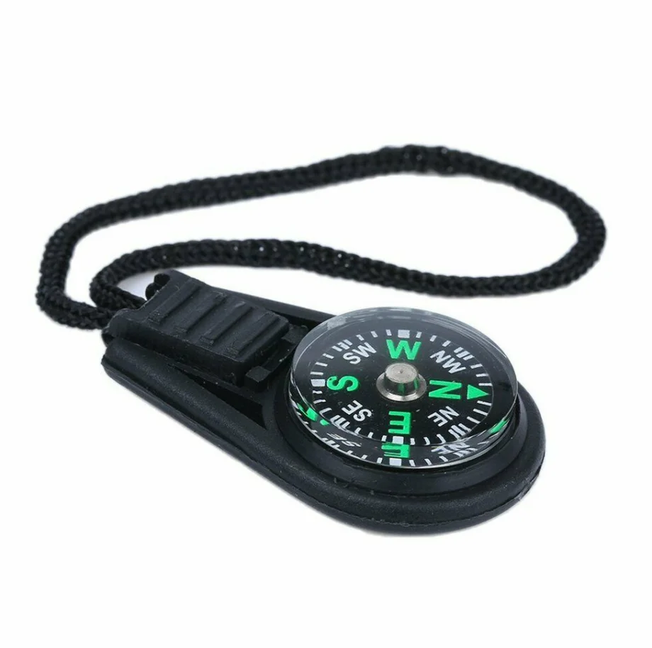 1 шт. Мини Путешествия Туризм Портативный Компас с/веревка карманные часы брелок