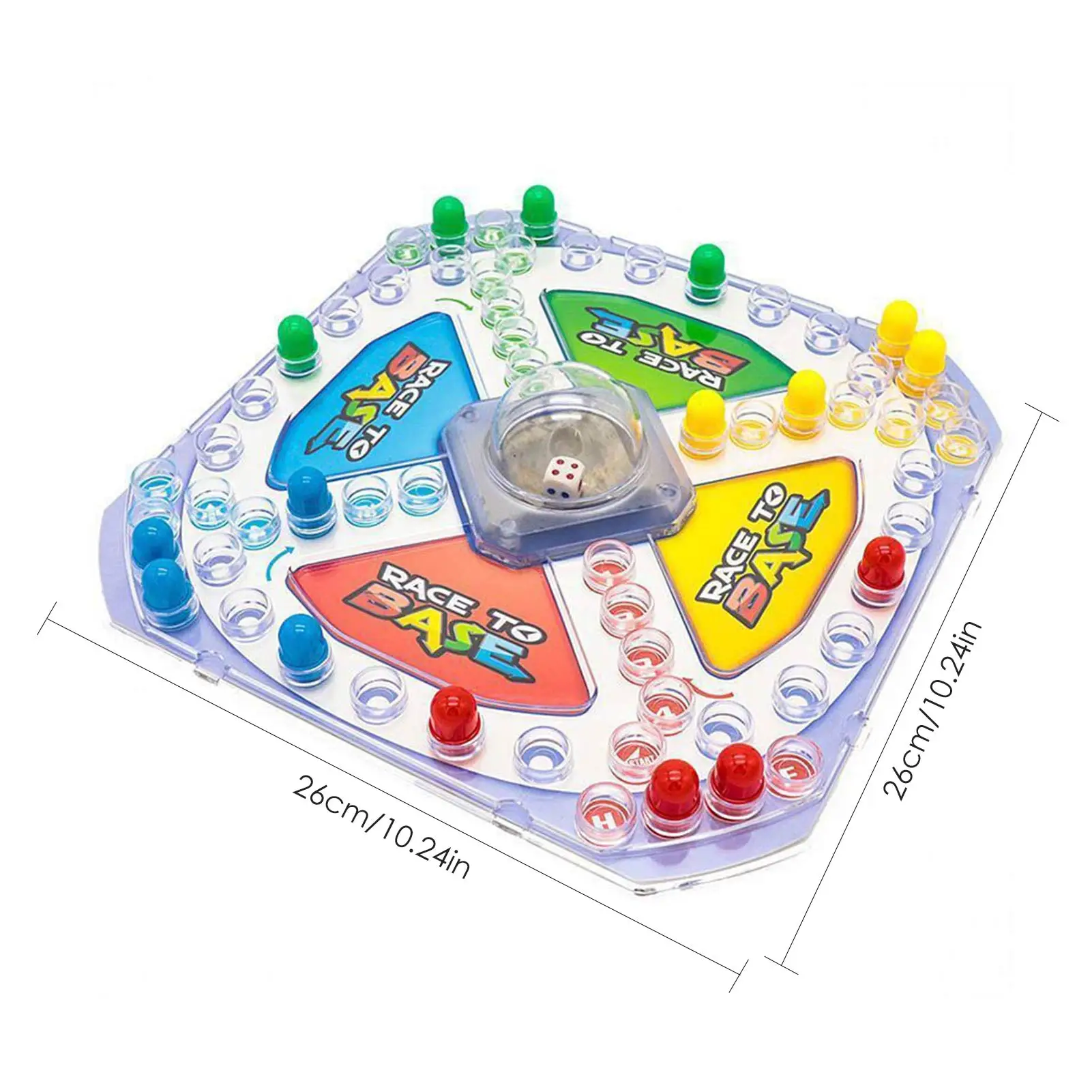 

Flying Chess Gameplay Portable Interactive Interactive Family Deaktop Game For Kids Toys For Children