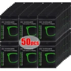 50 упаковок, многоразовые салфетки для очков с защитой от запотевания