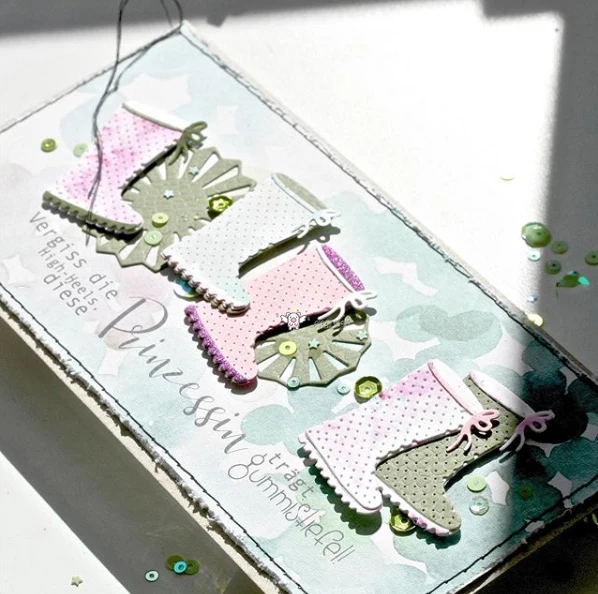 Металлические Вырубные штампы форма для декорирования обуви от дождя