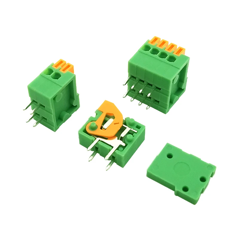 KF141R 2 54 2P ~ 12P печатная плата пружинные клеммные колодки DG141R мм контакта 12