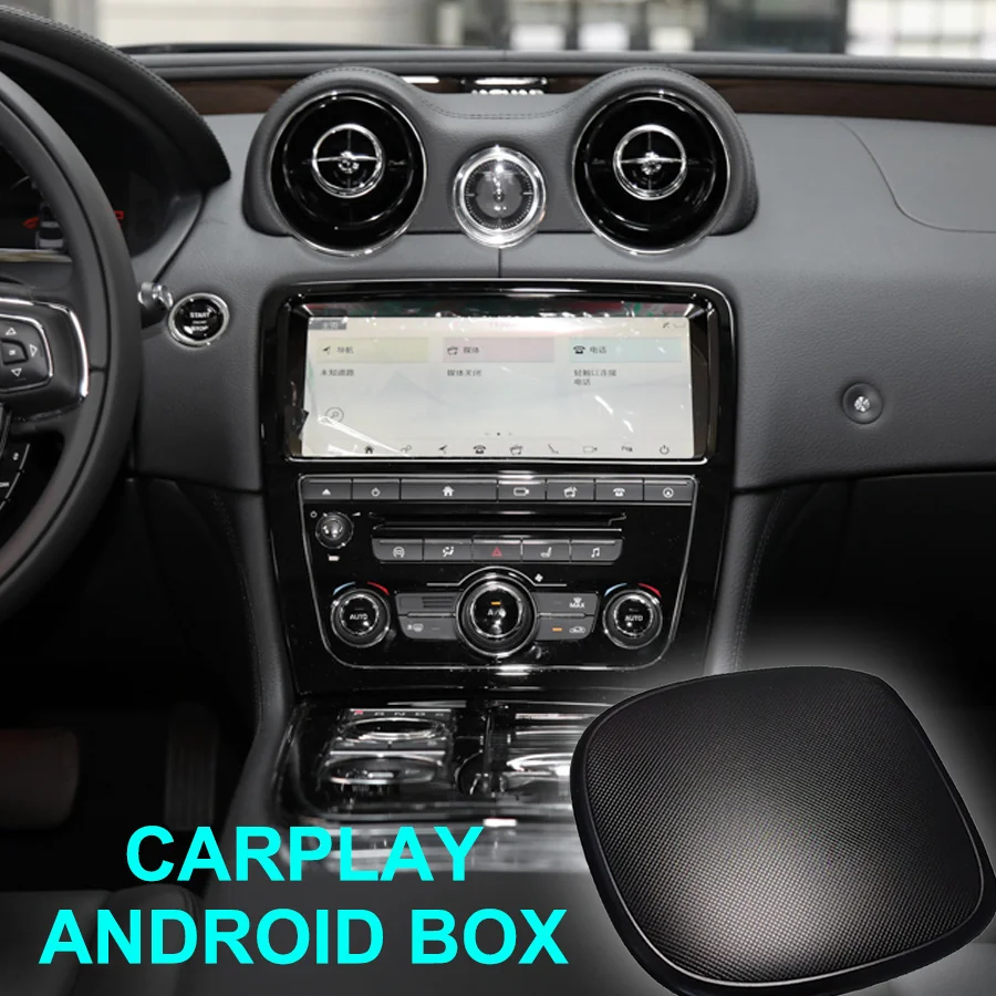 

Для Jaguar XJ 2020 2019 2021 беспроводной Carplay Android Авто голосовая навигация видеоплеер Carplay ApplePie UX999 Netflix Youtube