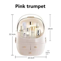 portable cosmetic storage box waterproof and dustproof bathroom makeup storage tool skin care jewelry storage drawer