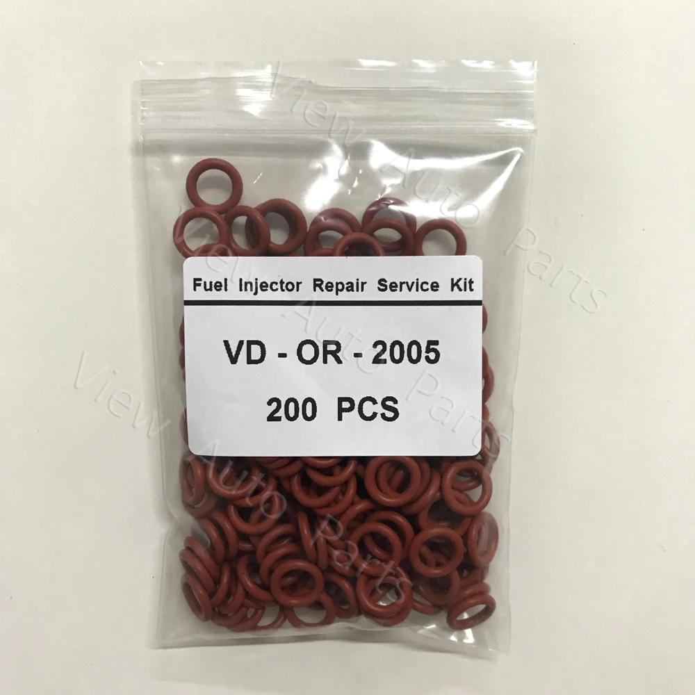 200 шт. резиновые уплотнительные кольца для топливного инжектора Mazda Mitsubishi
