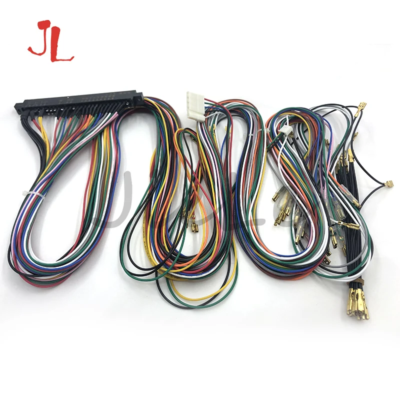 Jamma 28 контактов с 5 6 кнопочными проводами для аркадных игр/коробка Pando|Игры
