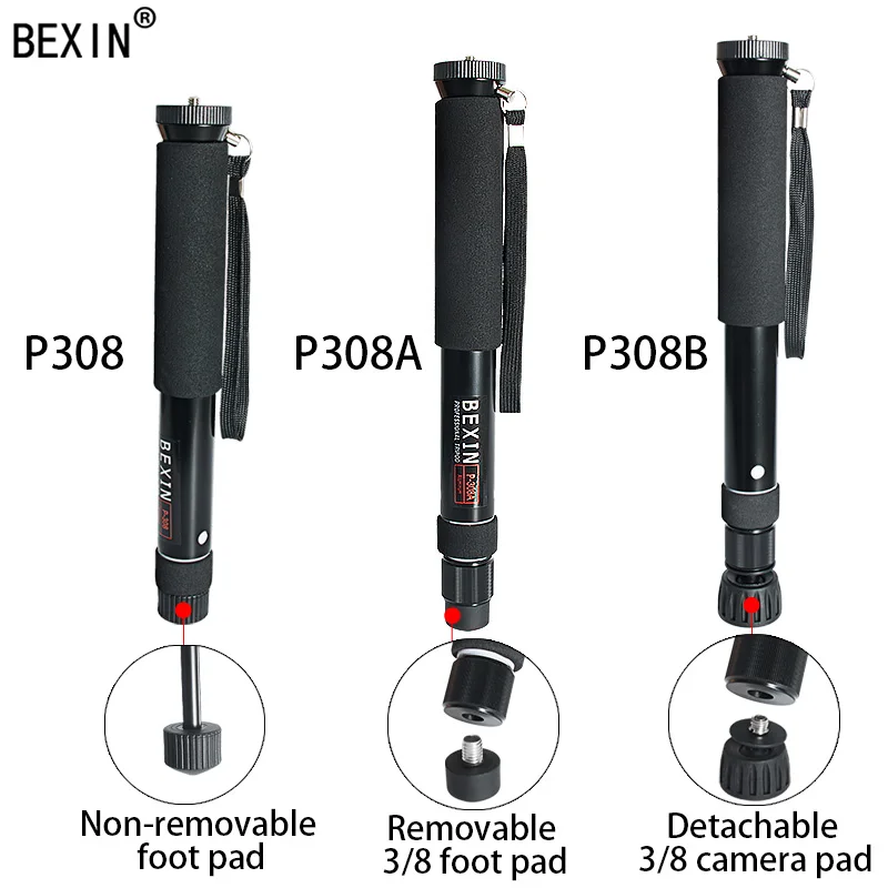 

BEXIN portable lightweight and flexible pocket mini SLR camera pole suitable for SLR camera photography phone stand