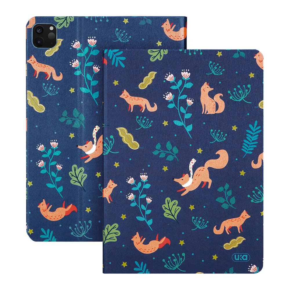 

Для iPad Pro 12,9 чехол 2020, тонкий легкий смарт-чехол с автоматическим режимом сна/пробуждения, трехслойный чехол-подставка для Ipad Pro 12,9 чехол