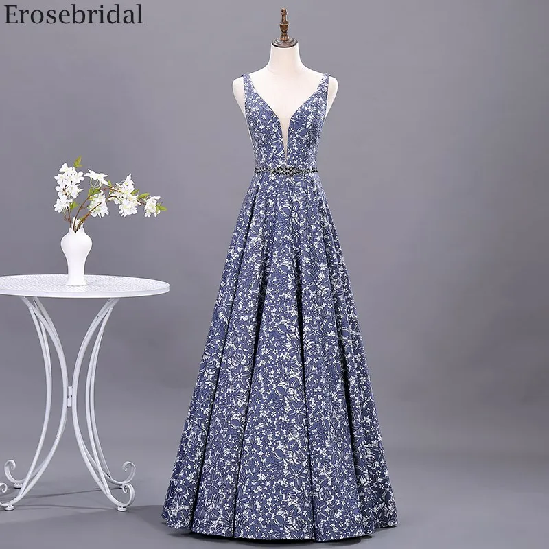 Erosebridal элегантное платье с цветочным принтом A-Line выпускного вечера 2020