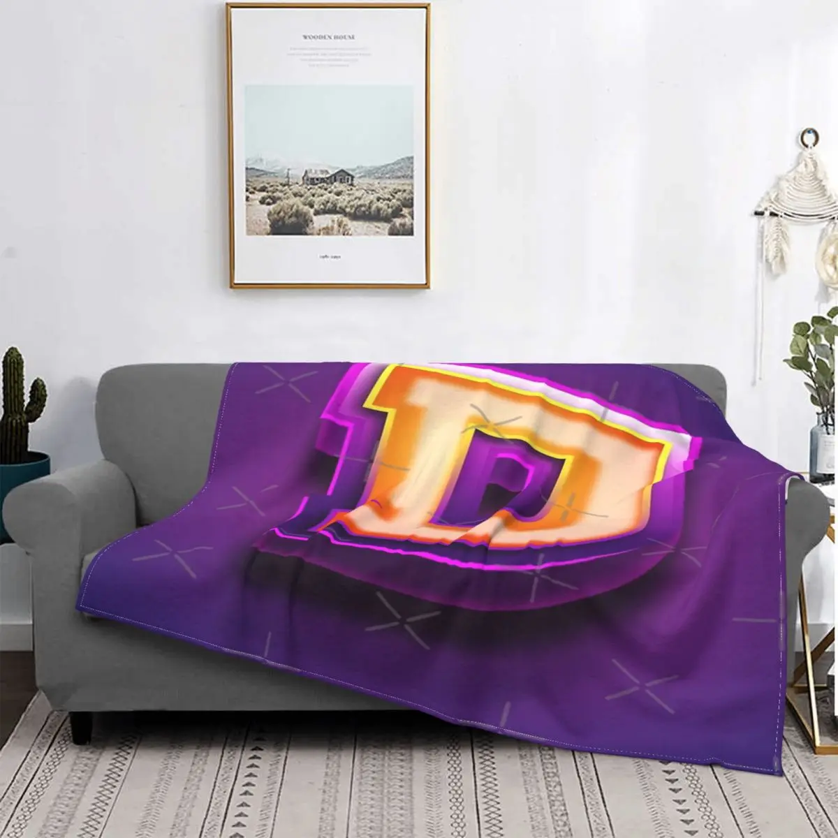 

Manta con letras D en 3D, colcha a cuadros para cama, funda para cama, Sudadera с капучинатором, colcha para camas