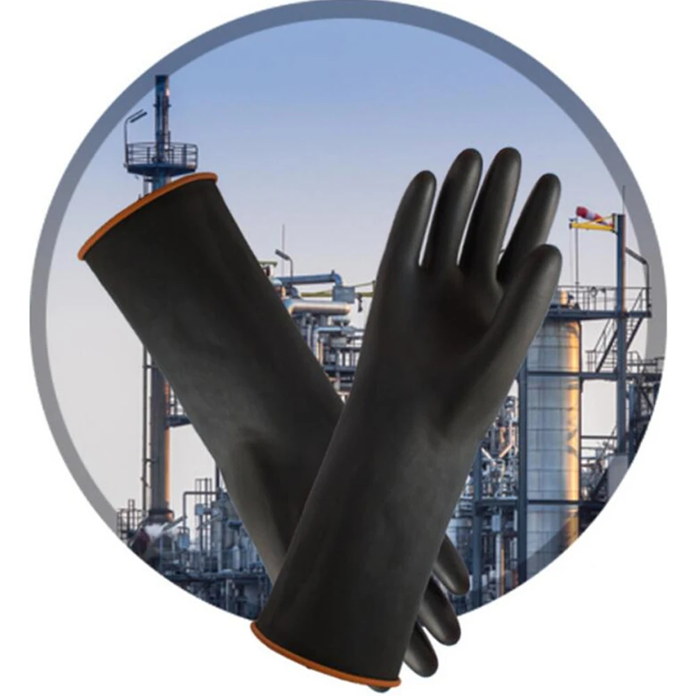 Утолщенные Промышленные Латексные Перчатки 1 пара водонепроницаемые