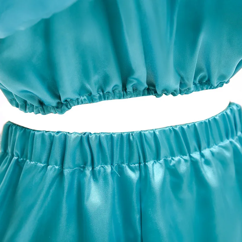 Детский жасмин платье для девочек диадема и палочка дня рождения Хэллоуина |