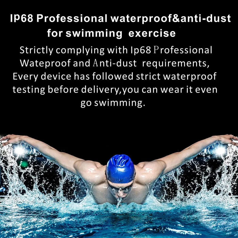 Многофункциональный Круглый смарт-браслет K2 4 0 водонепроницаемые Смарт-часы IP68 95