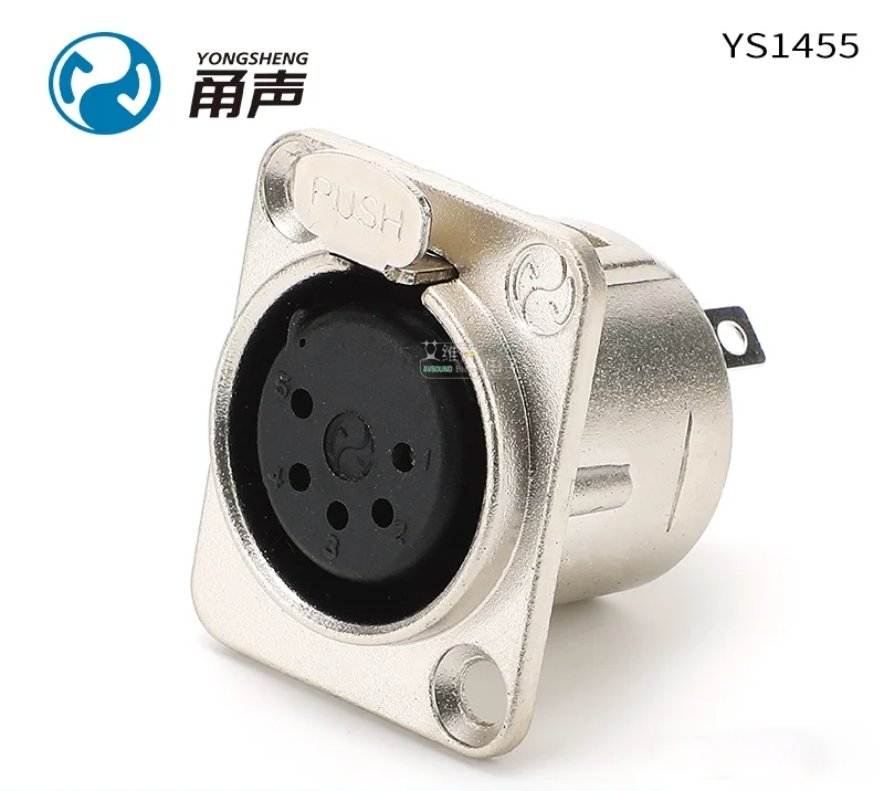 

1 шт. Yongsheng YS1455-BG/1465 пятиядерный Женский XLR Сделано в Китае база DMX512 управления освещением лихорадка аудио аксессуары Hi-Fi
