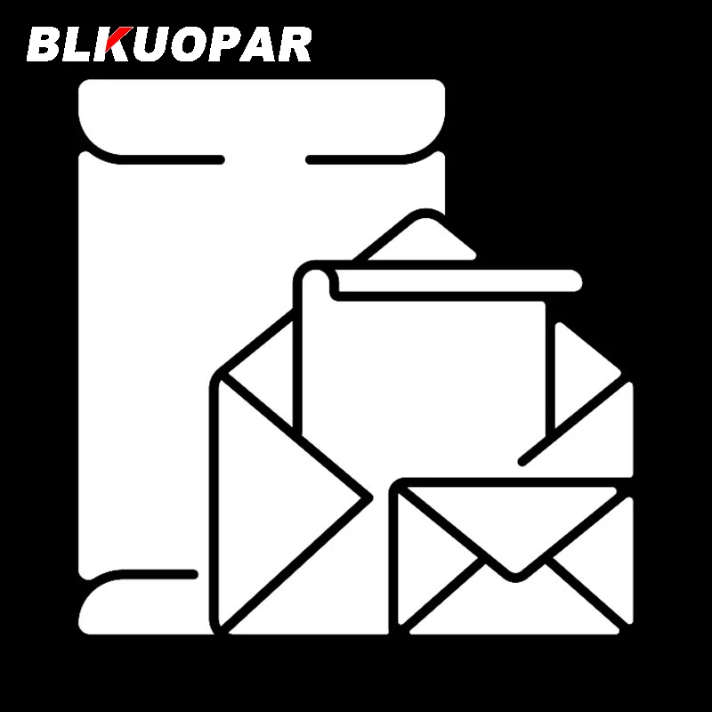 

BLKUOPAR для почтового ящика, автомобильные наклейки и наклейки, кондиционер, виниловая автомобильная пленка, окна, бампер, защита двери автомобиля, Декор