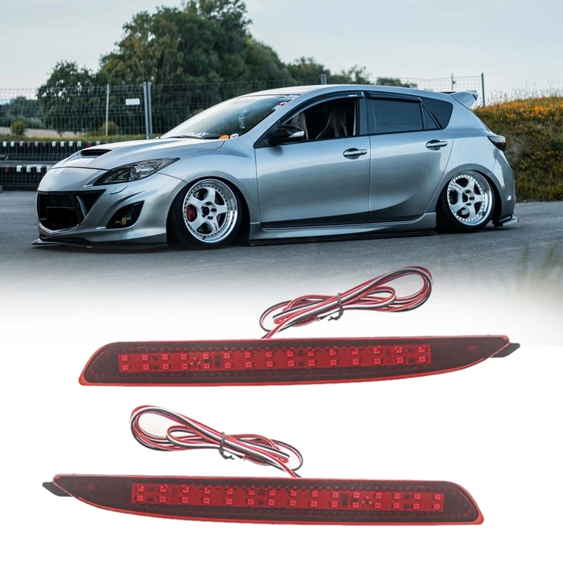 Автомобильный светодиодный автомобиль отражатель задний фонарь стоп-сигнала