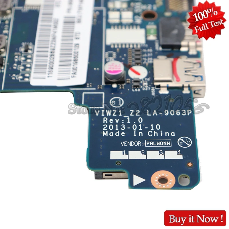 Материнская плата NOKOTION VIWZ1 Z2 для ноутбука Lenovo IdeaPad Z500 материнская DDR3 GT740M