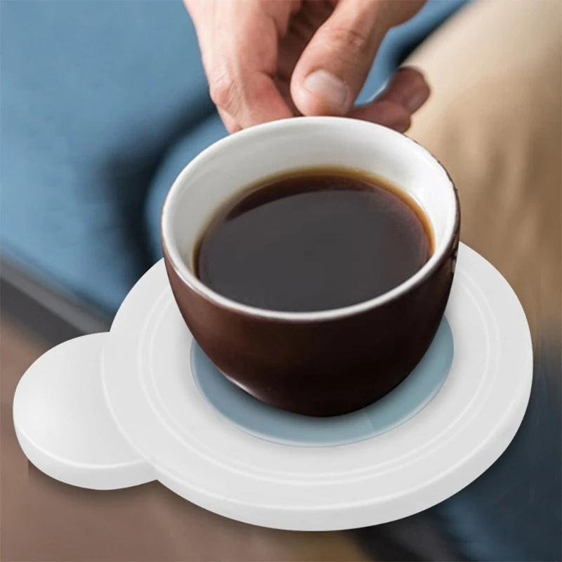 

Cute Bear Shape USB Cup Mug Warmer, USB Cup Heater USB Coaster Warmer Beverage Heater for Home USE Office