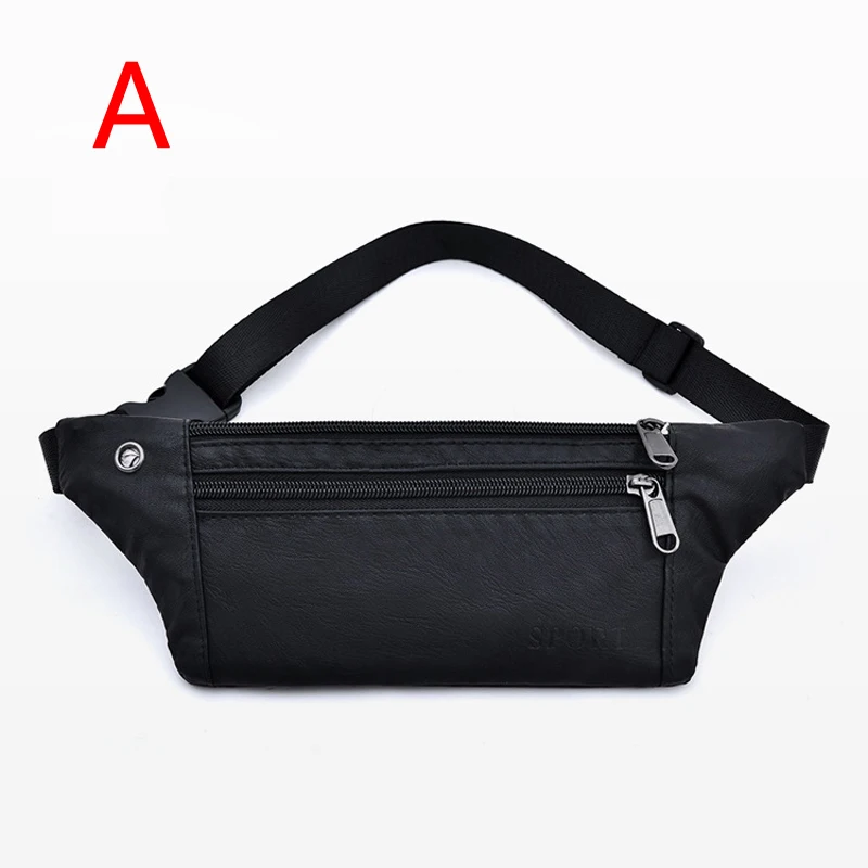 

Ultra-thin PU Purse Bag Men Multi-functional Outdoor Sports Running Purse Multi-functional Sports Cross-body Bag Wallet