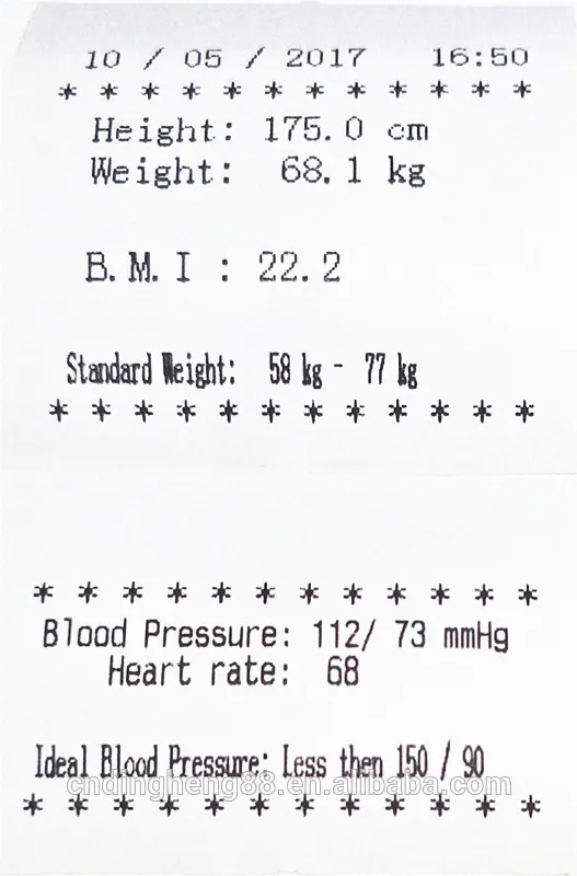 

DHM-15B High quality health losing weight club weighing scale including BMI,Blood pressure and heart rate