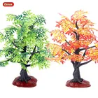 Oenux симулятор домашнего декора, большой кленовый фруктовый сад, ферма, дом, забор на лужайке, ландшафтный аксессуар, модель животных, детские игрушки