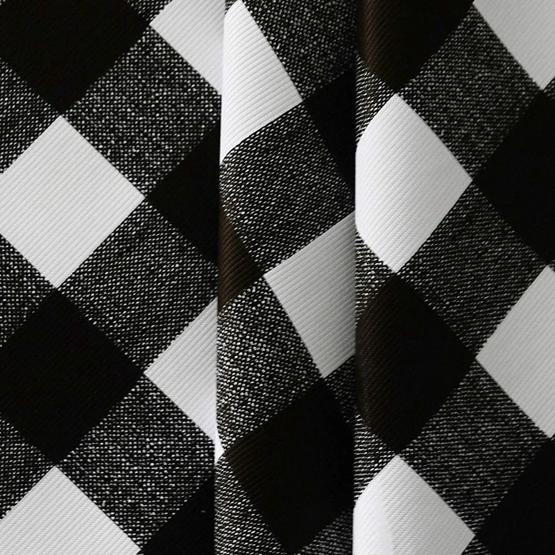 

Checkered Tablecloth Dustproof Cotton Linen Square/Rectangle Table Mat Stain Resistant Wear-resistant Breathable Kitchen Decor
