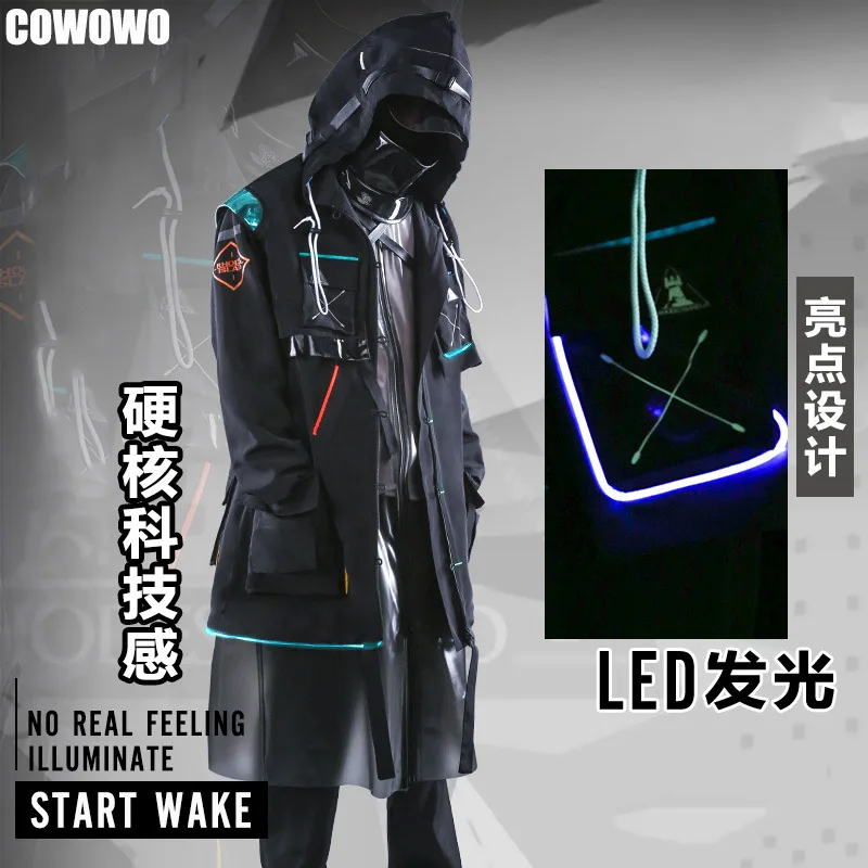 Аниме! Косплей костюм мужской с изображением доктора Родоса|Костюмы аниме| |