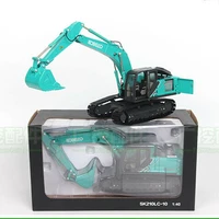 collectibles kobelco sk210lc 10 140 excavator model diecast construction truck vehicle toy