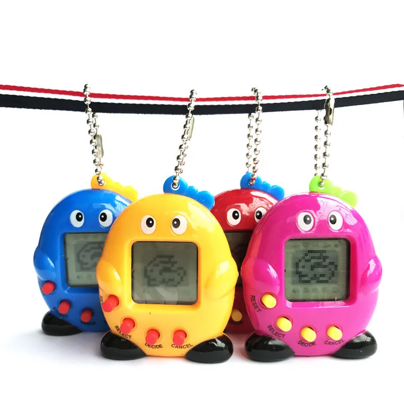 

Tamagotchis Electronic Pet Toys Pet Raising Game Keychain 90S Nostalgic 49 Pets In One Virtual Cyber Pet Toy For Children Gift