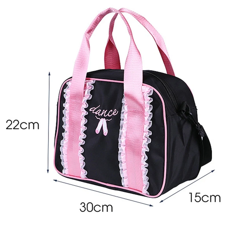 Сумка на плечо для балета и танца кружевные милые сумки девочек сумка танцев в