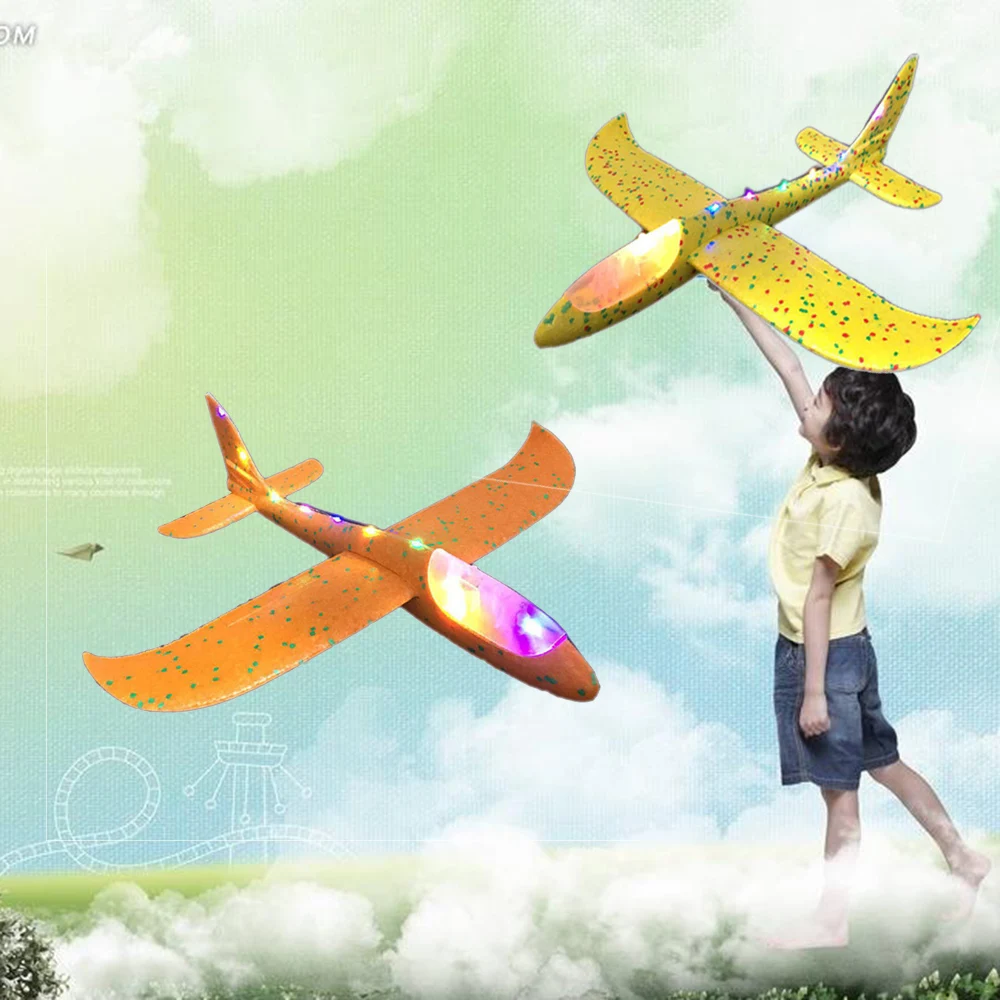 Запускаемый вручную самолет из пенополистирола запускающий Планер для улицы