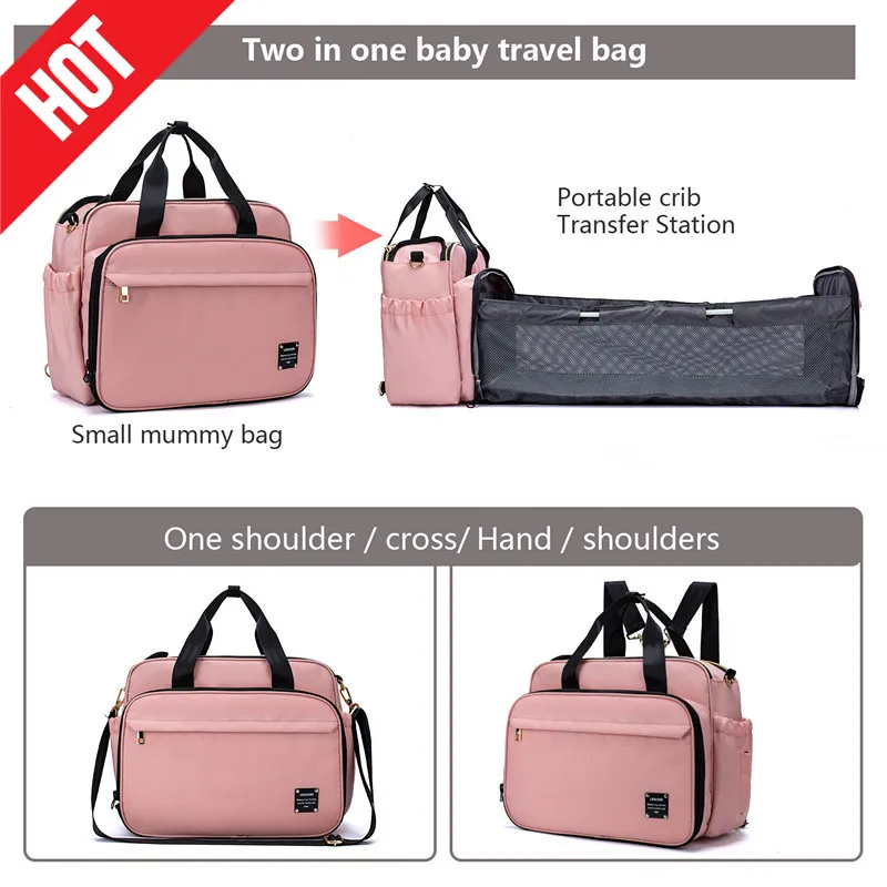 

Mommy Bag Handbags Diaper Bag for Traveling Maternity Hobos Baby Nappy Bag Travel Bag Diaper Organizers Luxury Baby Changing Bag