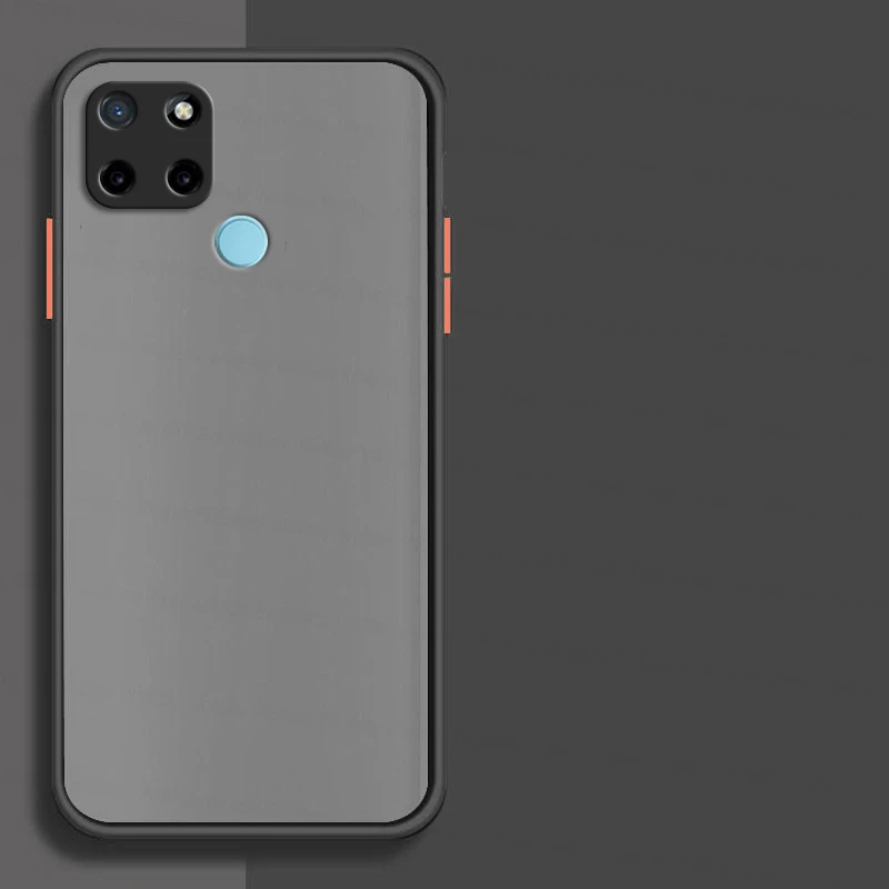 matte pc cover for oppo realme c21y case realme c21y c12 c15 c20 c21 c25 c25s cover shockproof hard phone back case realme c21y free global shipping