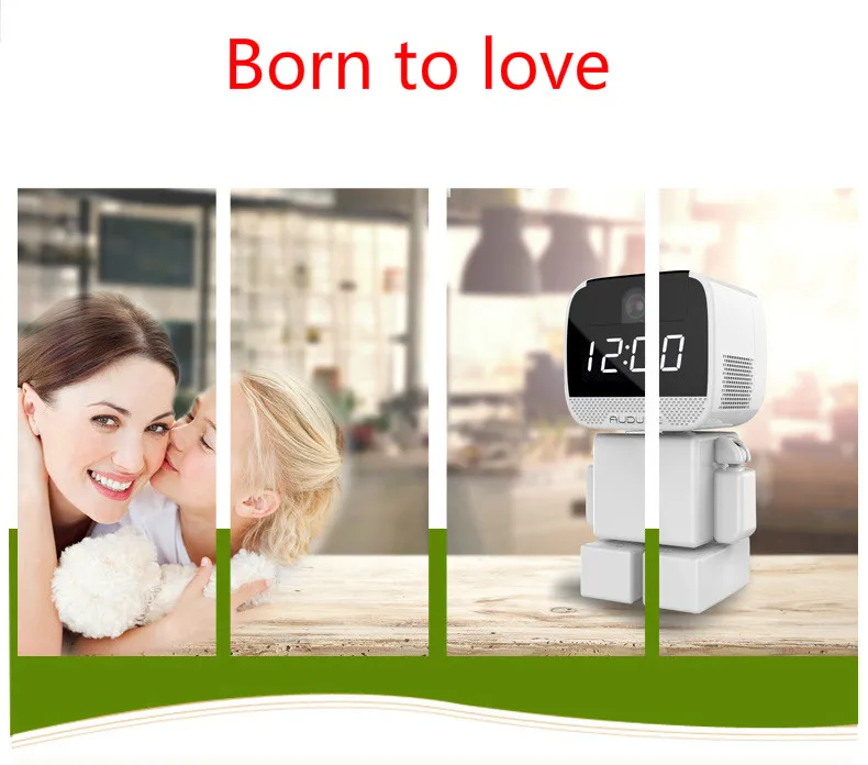Wifi IP Camera 1080P Home Security Robot Intelligent Auto Tracking CCTV Surveillance Baby Monitor | Безопасность и защита