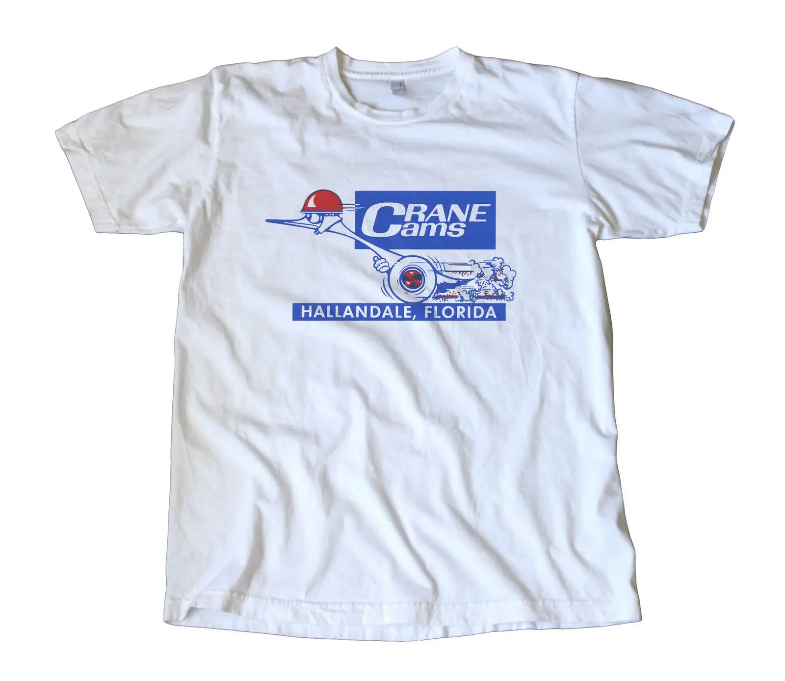 Crane Cams Decal T-Shirt - Hot Rod Drag Racing Speed |