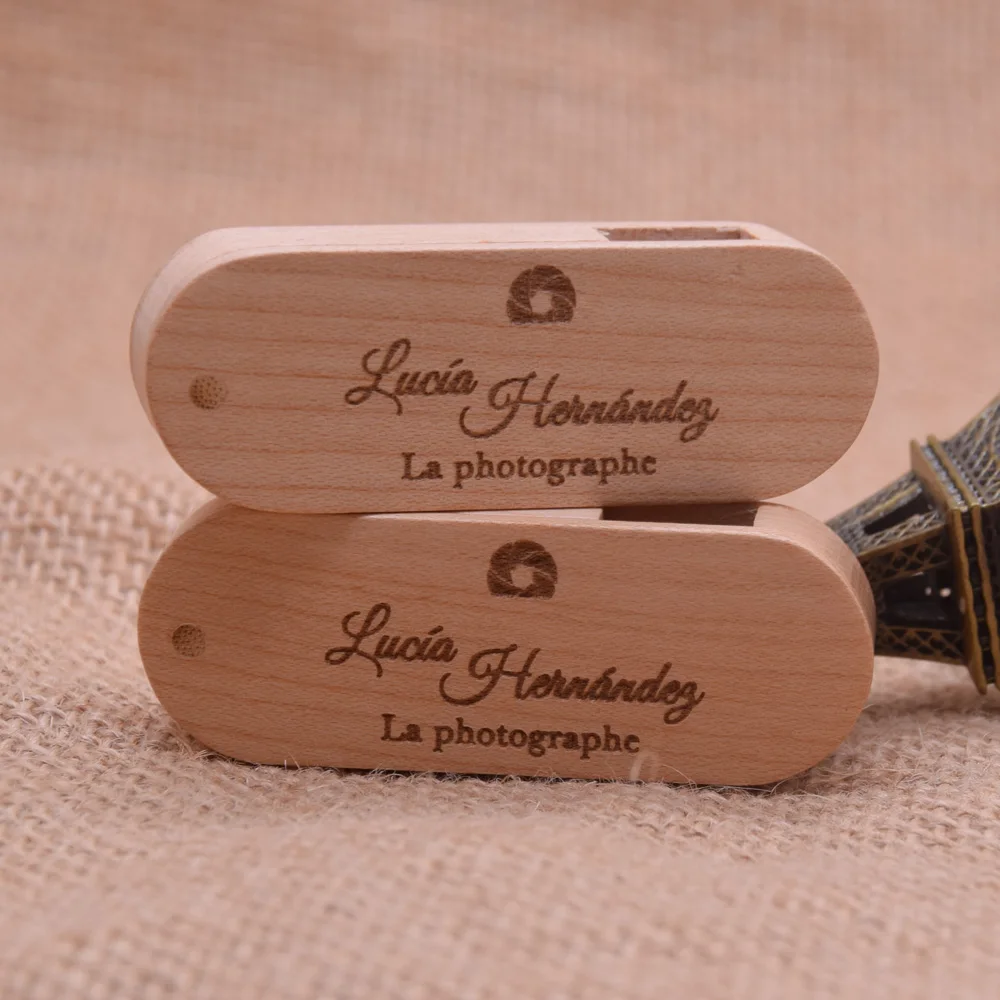 Деревянный USB флеш накопитель 4 ГБ 16 32 64 ГБ|USB флэш-накопители| |