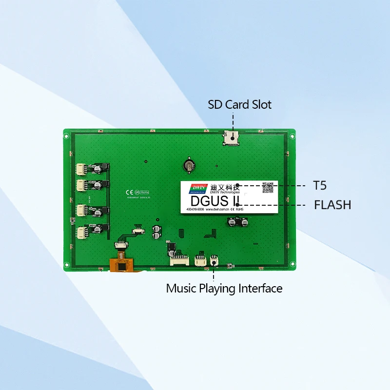 ЖК-дисплей DWIN TFT 10 1 дюйма 1280*800 сенсорная панель HMI 65K цветов Интеллектуальный