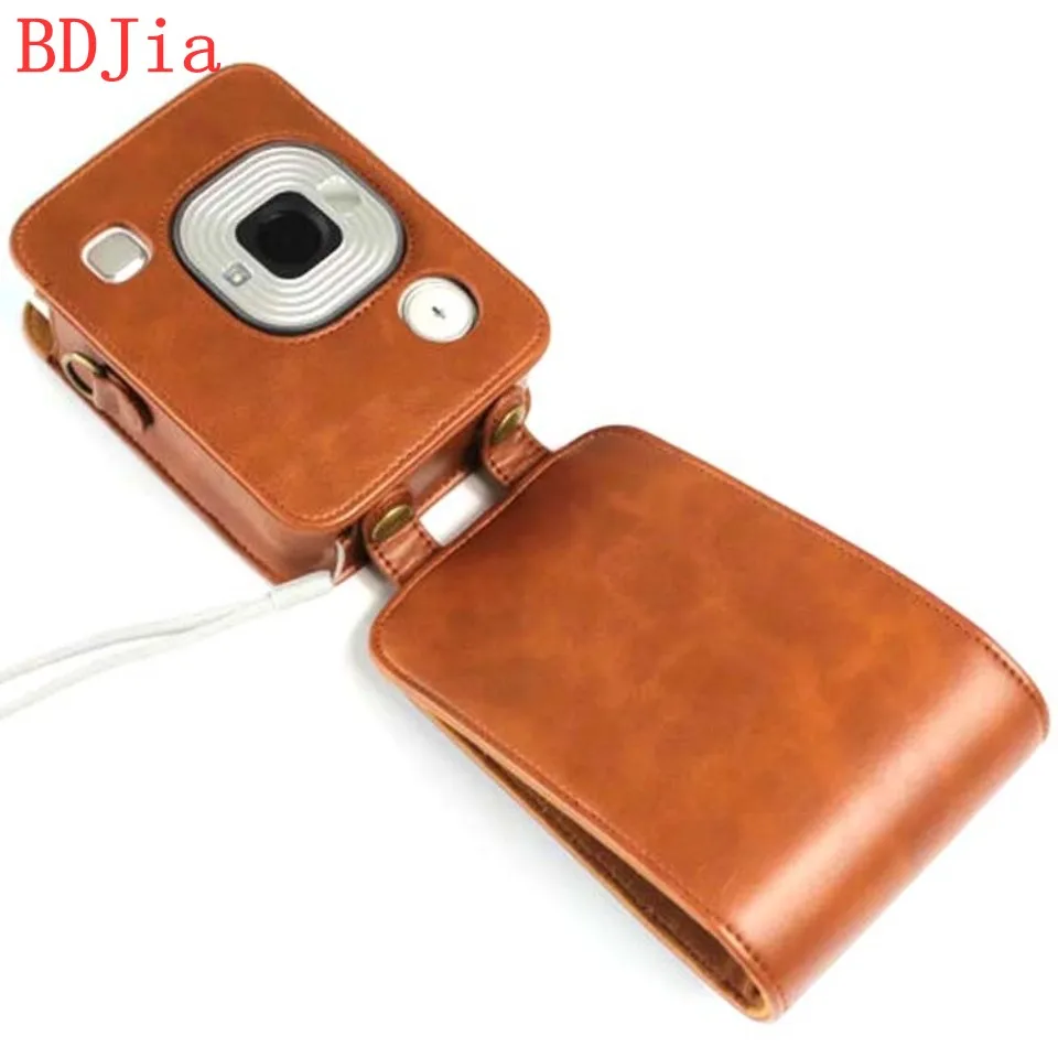 2019 Новый чехол для камеры из искусственной кожи сумка Fujifilm instax mini LiPlay с плечевым