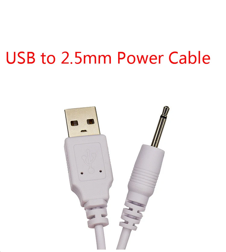 1 м USB к 2 5 мм моно аудио кабель Замена 0 DC 2A Быстрый зарядный питания|Компьютерные