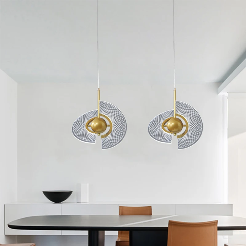 

Creative Modern Led Pendant Lighting Black Gold Chandelier Lighting For Living room Dining room Kitchen Bedroom Lamp 110V 220V