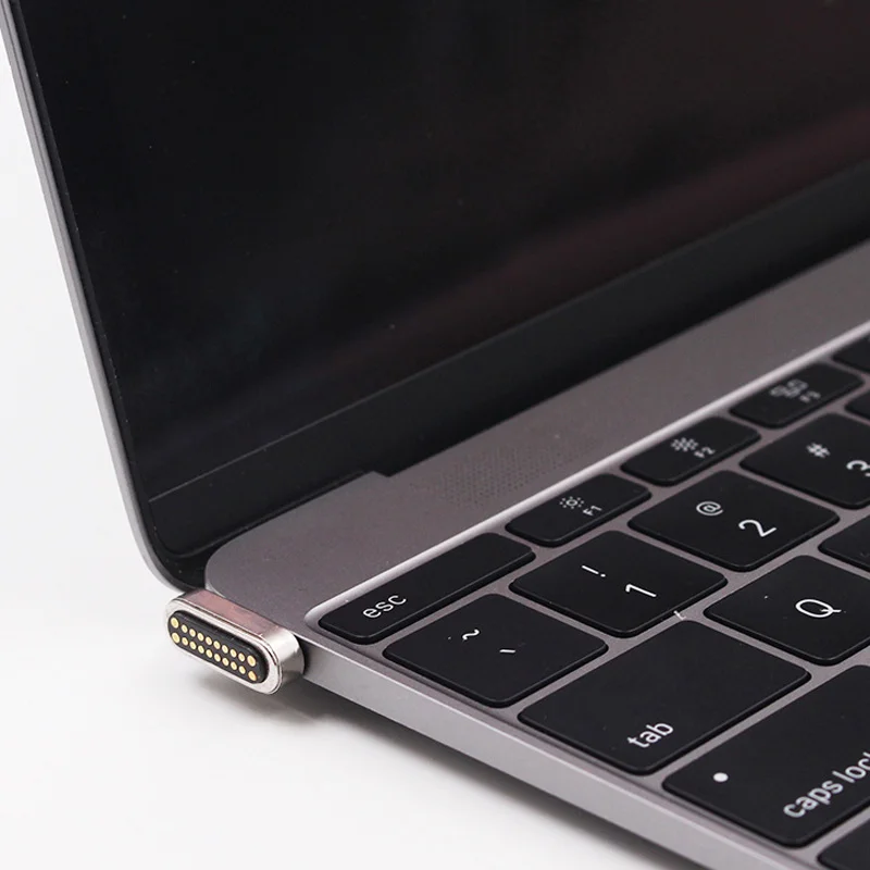20 контактов магнитный USB C адаптер 4K 100W быстрая зарядка для Macbook Pro Pixelbook-Drop