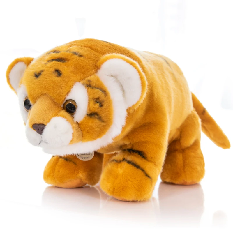 Моделирование Мягкие Тигры плюшевые игрушки забавные мягкие животные тигр куклы