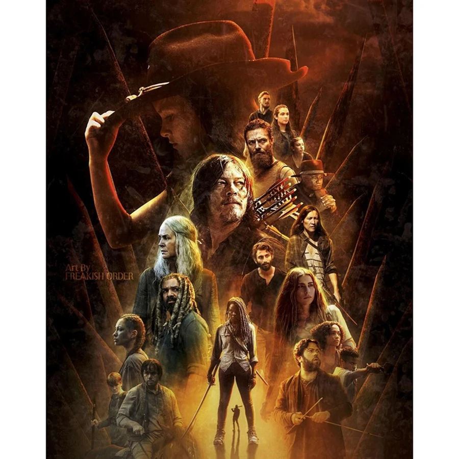 

Набор для алмазной вышивки «Ходячие мертвецы»