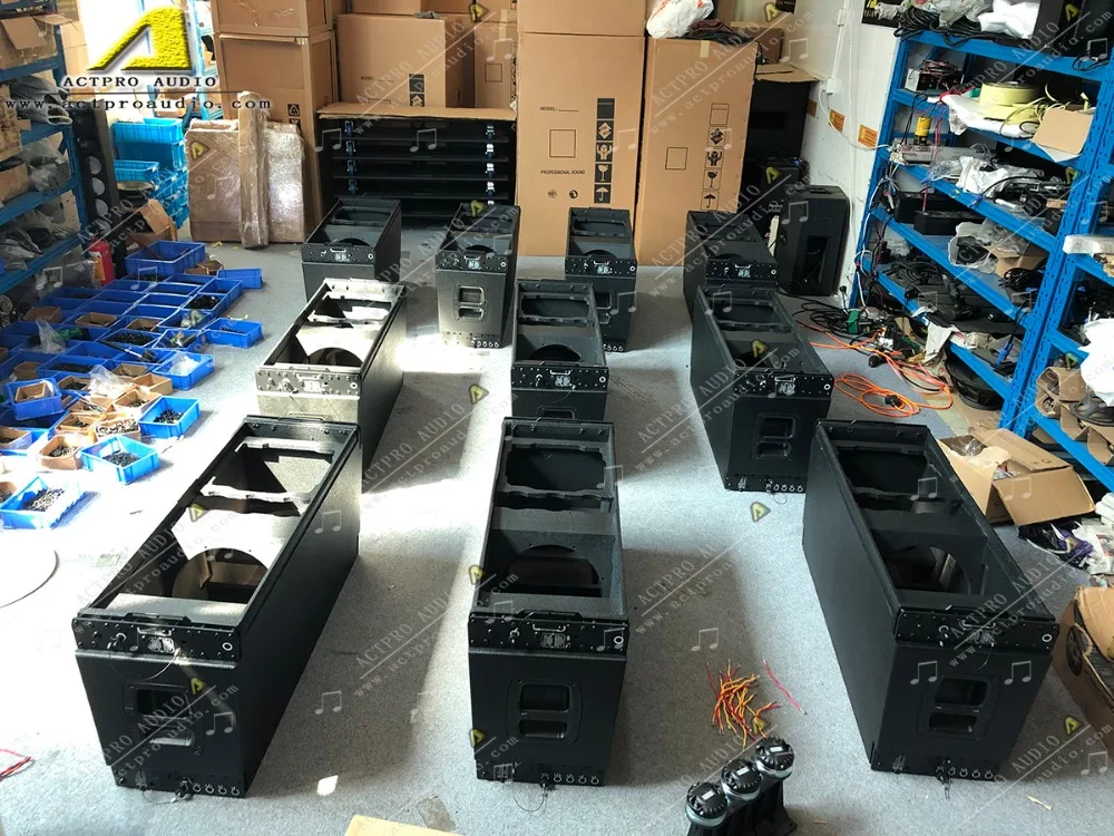 TTL55 три способа двойной 12 дюймов динамик 3600 Вт высокой мощности Мощность профессиональная сценическая линейного массива