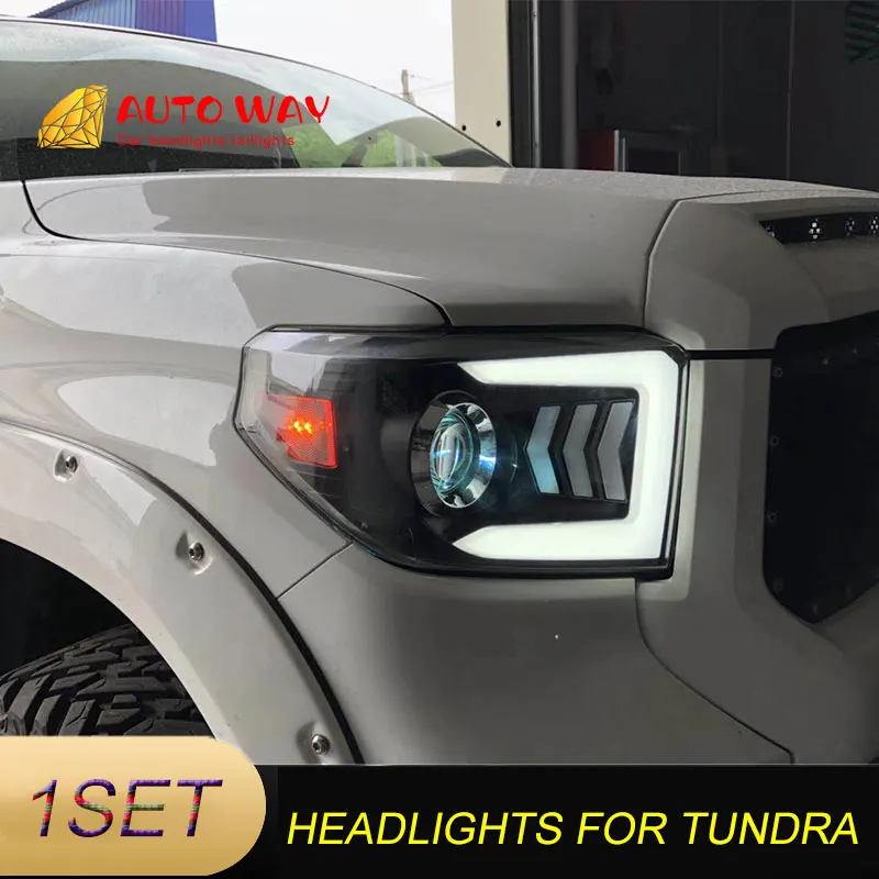 Автомобильный Стайлинг чехол для Toyota Tundra 2014 2019 фары Противотуманные &quotlundra&quot