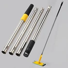 Выдвижной Удлинительный стержень для малярного валика, съемная щетка для очистки, телескопический стержень для покраски окон и стен