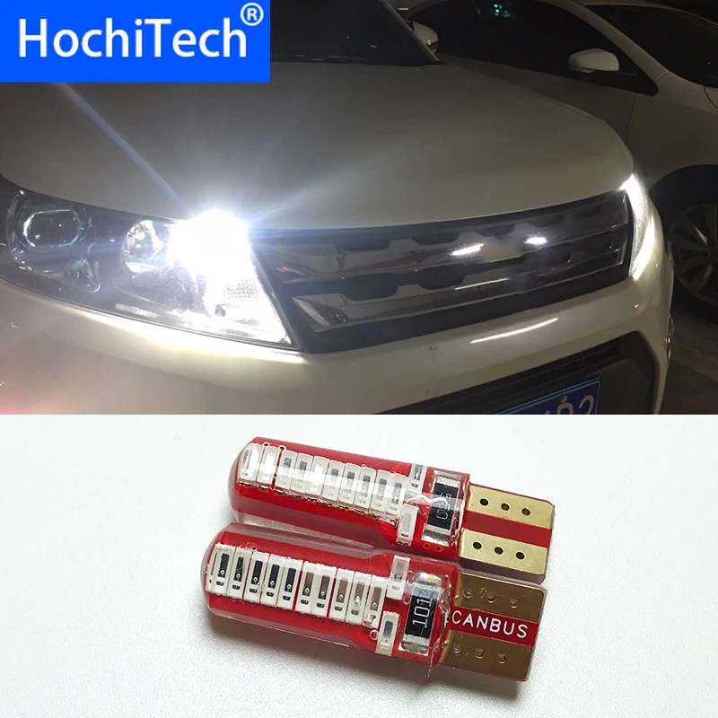1 шт. автомобисветодиодный ОД T10 194 W5W Canbus 5630 SMD габаритные огни для skoda octavia 2 a7 a5 fabia