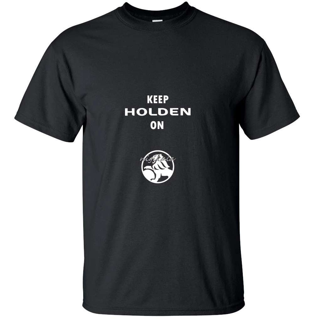 Футболка для взрослых Keep Holden on Funny черная футболка с изображением машины Мужская