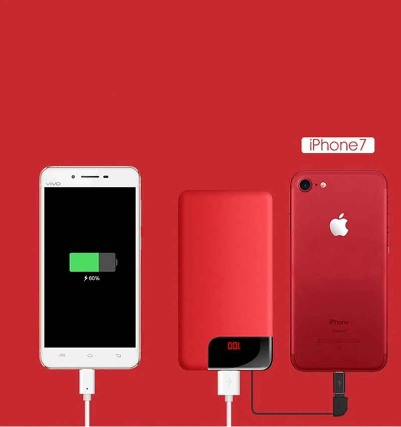 Водонепроницаемый портативный USB внешний аккумулятор 10000 мАч для всех смартфонов Xiaomi IPhone, внешний аккумулятор, быстрая зарядка, внешний аккумулятор
