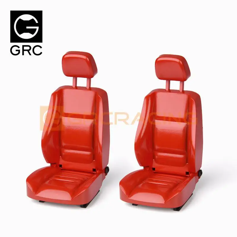 GRC 1/10 RC car TRX4 TRX6 TRAXAS 1 pair simulation seat climbing car DIY cab multi-directional adjustable interior seat G161C enlarge